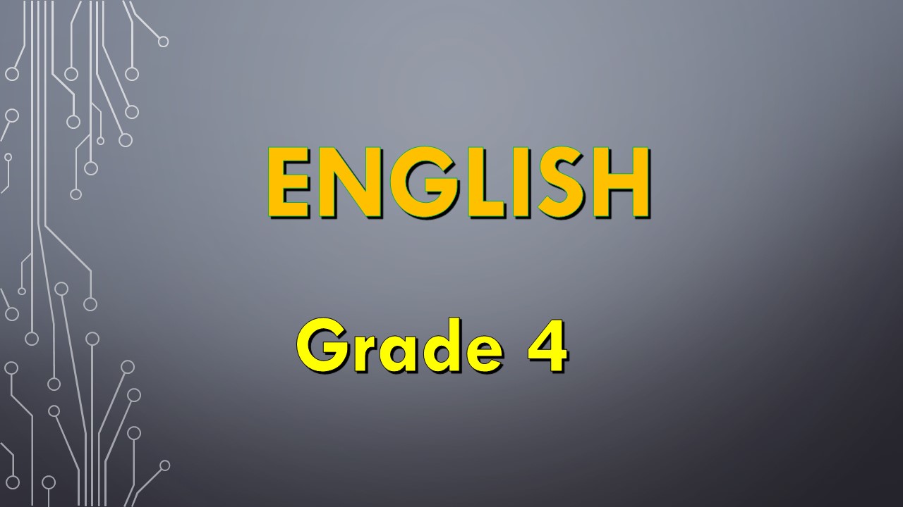 English 4 Quarter 4