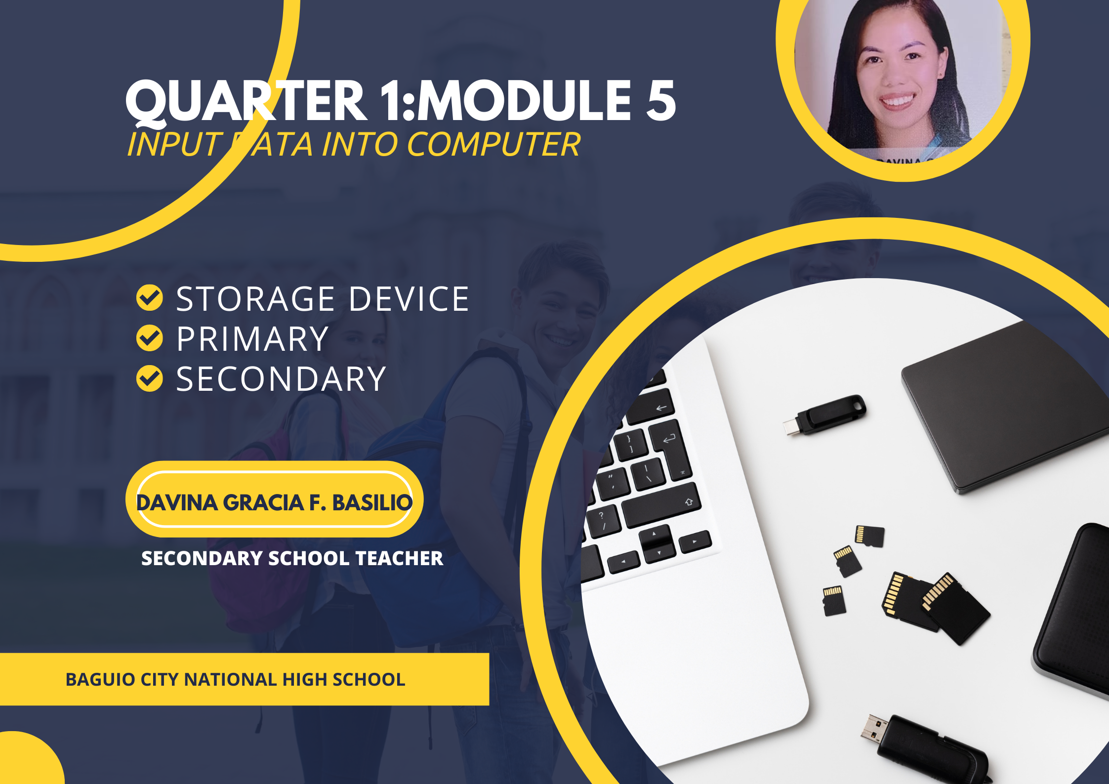 305269-Baguio City National High School-TLE9_CSS_Quarter1_Module5:Input Data Into Computer