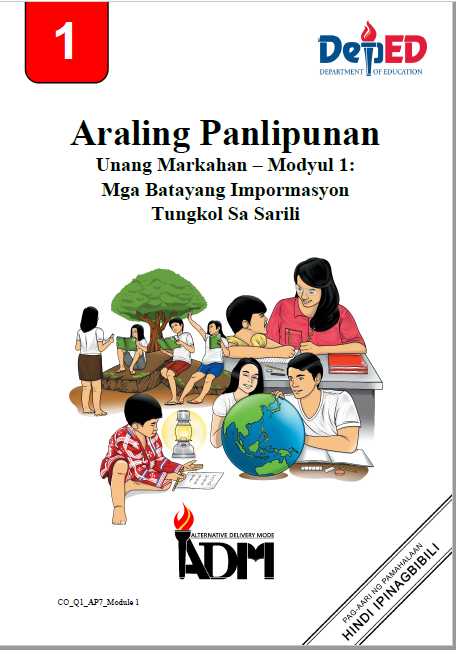 135605-Pakpakitan Elementary School School- Araling Panlipunan 1-Quarter 1-Module 1: Mga Batayang Impormasyon Tungkol Sa Sarili
