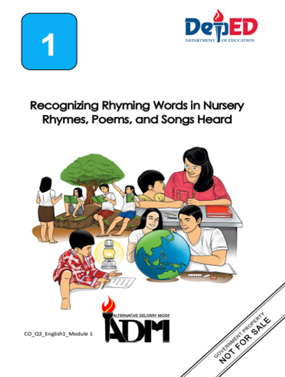 219024-Greenhills Elementary School-English1-Quarter 3-Module 2-Recognizing Rhyming Words in Nursery Rhymes, Poems and Songs Heard