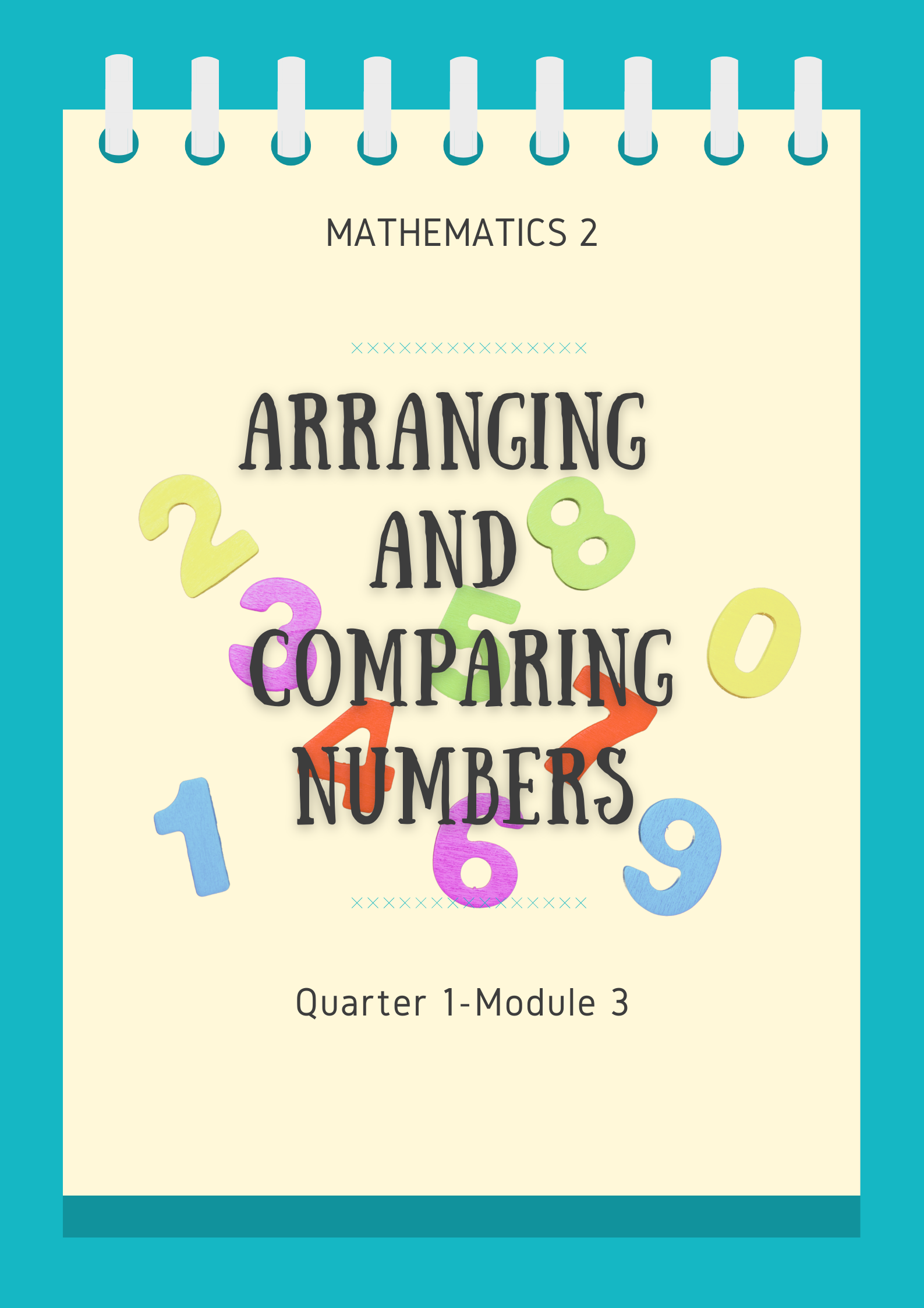 136417-Baguio City SPED Center-Math-2-Module 3-Arranging and Comparing Numbers