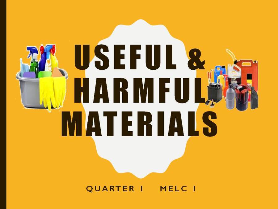 136389-San Carlos Heights Elementary School-Science 5-Quarter 1-Module 3:Useful and Harmful Materials