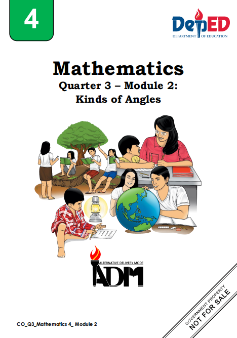Mathematics4Quarter3_Module2: Kinds of Angles