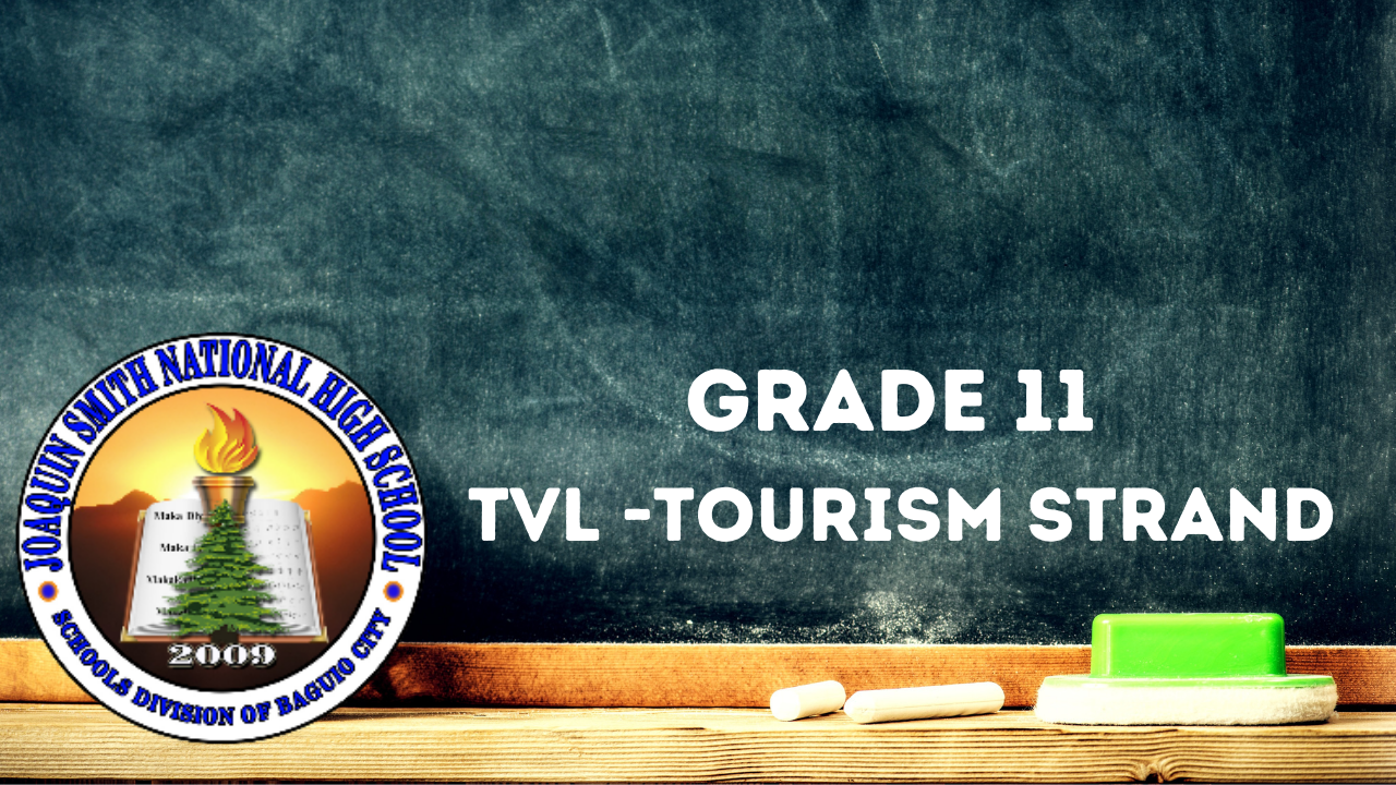 Grade 11 TVL-Tourism