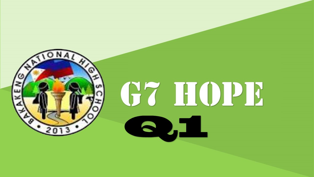 .G7 Hope Q1