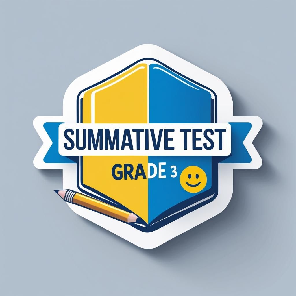Summative Test Grade 3