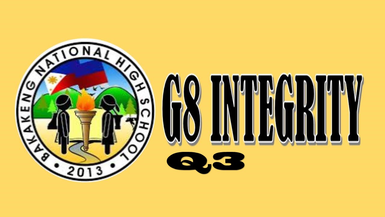 .G8 Integrity Q3