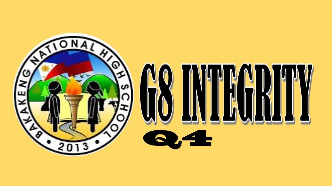 .G8 Integrity Q4