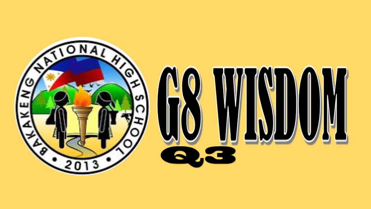 .G8 Wisdom Q3