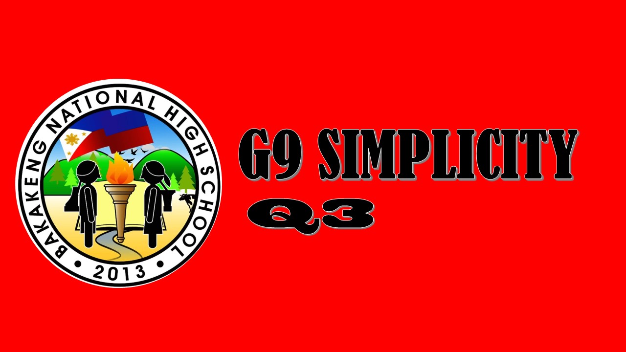 .G9 Simplicity Q3