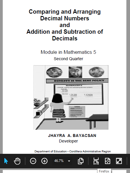 Mathematics V Quarter 2 week 1