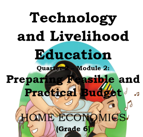 135382 Grade 6 TLE Home Economics